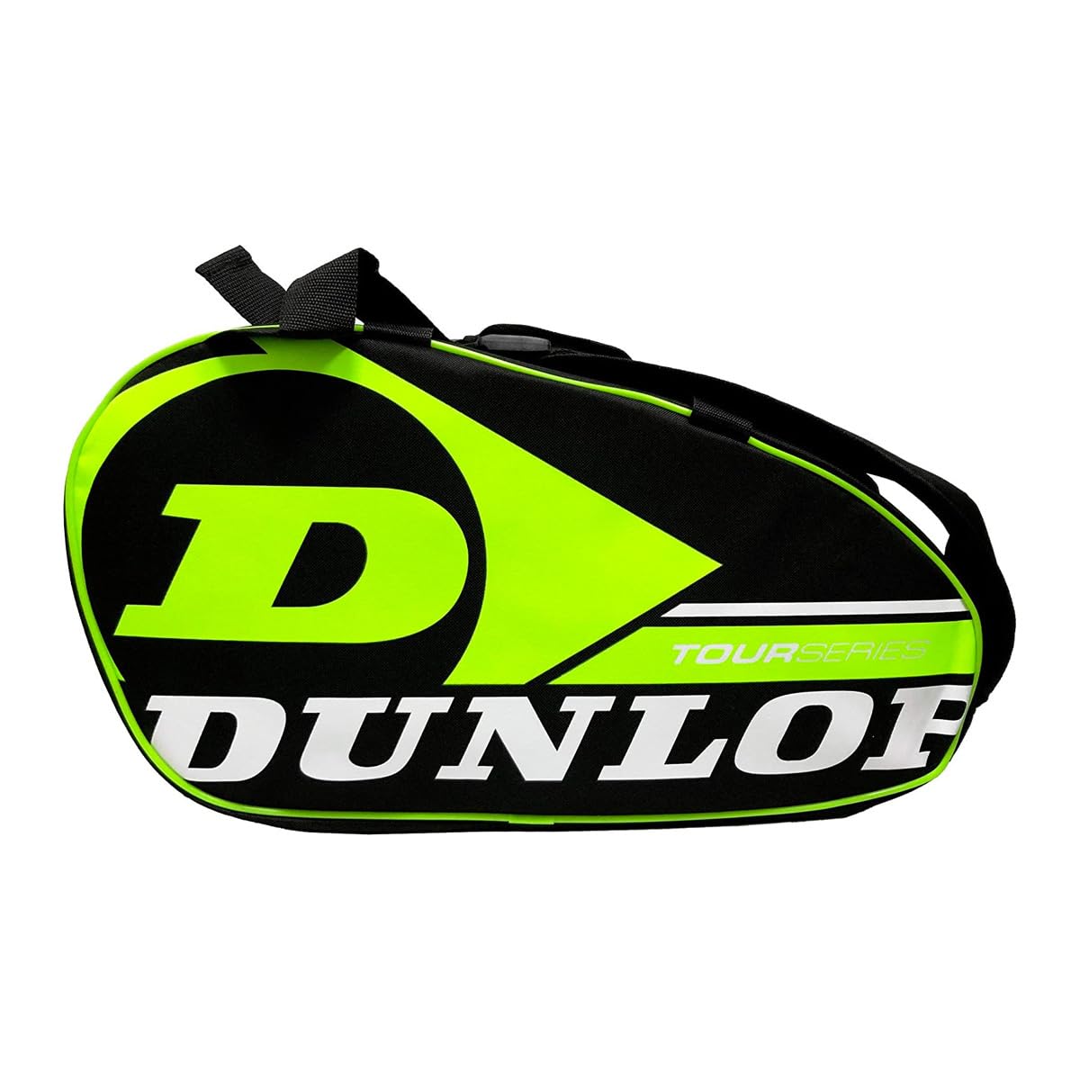 Dunlop Paletero de pádel Tour Intro Negro/Amarillo Flúor, Bolsa, Adultos Unisex, Mediano