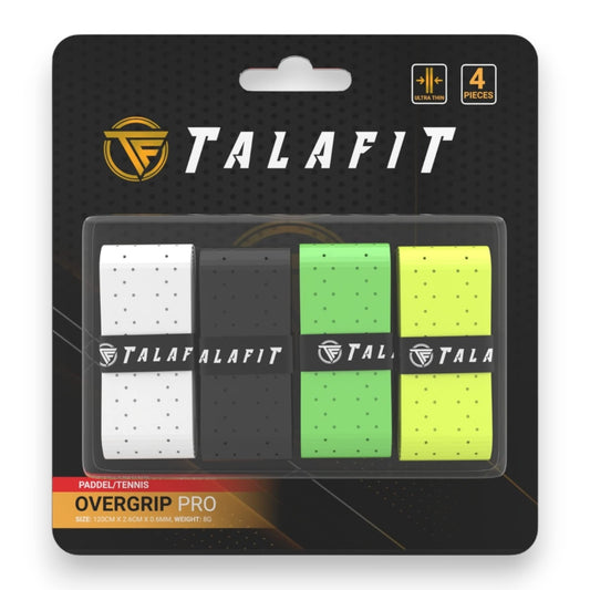 TALAFIT OverGrips Padel - Grip Padel Modelo Pro - Empuñadura Pala Padel - Overgrip Pádel Perforados - - Grip Tenis - Accesorios Padel - Grips Golf - Máximo Agarre