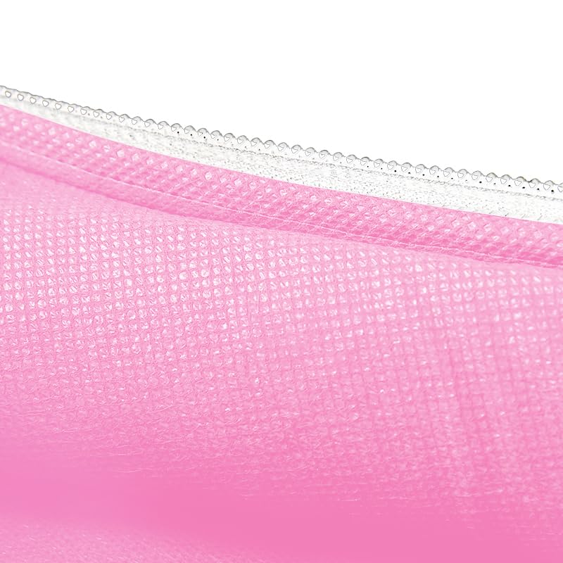 Ragetorc Funda para Palas de Pádel con Cierre de Cremallera, Impermeable, Correa Ajustable, Resistente a Arañazos y Acolchado Interior Protector (Rosa)