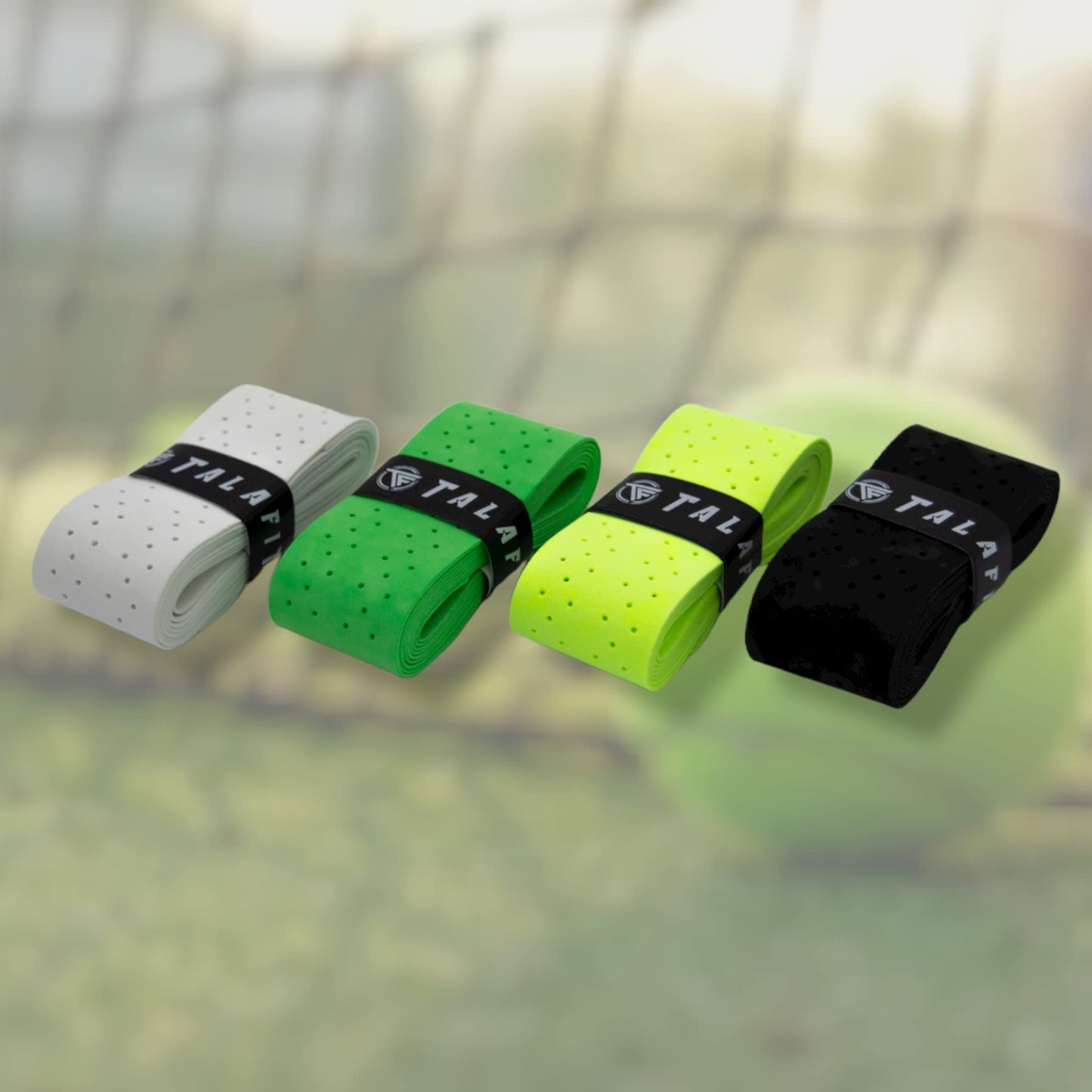 TALAFIT OverGrips Padel - Grip Padel Modelo Pro - Empuñadura Pala Padel - Overgrip Pádel Perforados - - Grip Tenis - Accesorios Padel - Grips Golf - Máximo Agarre