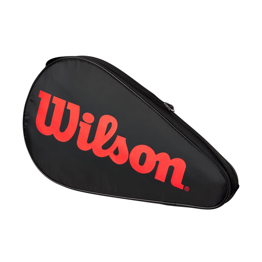 Wilson Funda de Pala de Pádel, Estándar, Negro/Rojo (Infrarrojo)